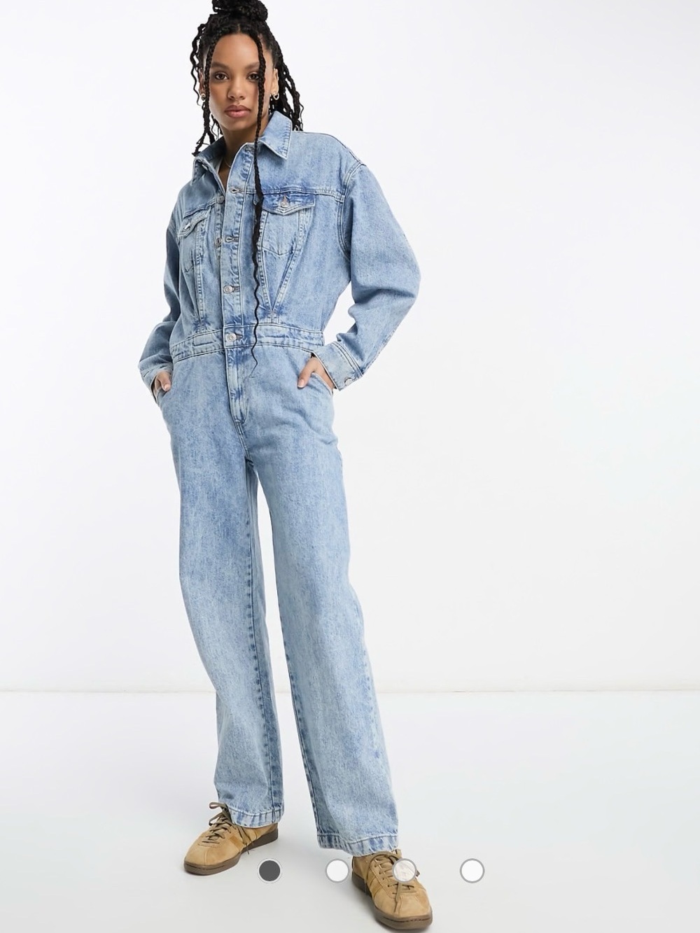 ASOS Denim Boilersuit